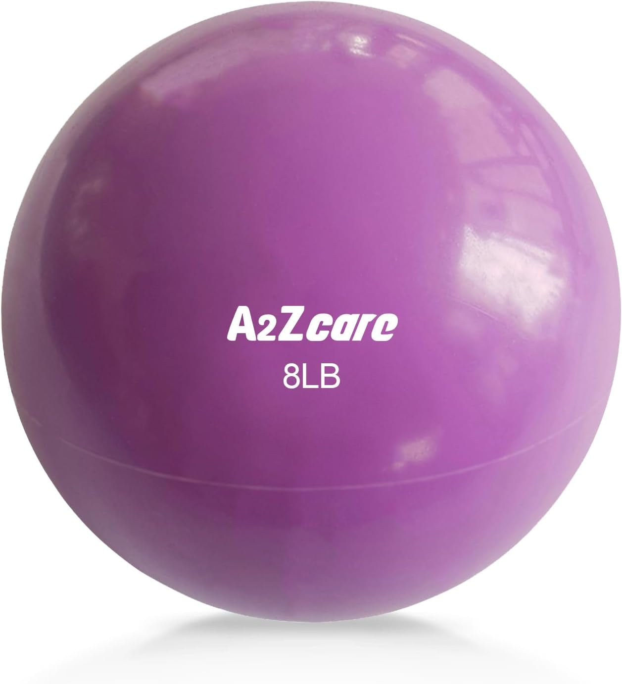A2ZCARE Weighted Toning Ball - Soft Medicine Ball for Pilates, Yoga, Physical Therapy, and Fitness