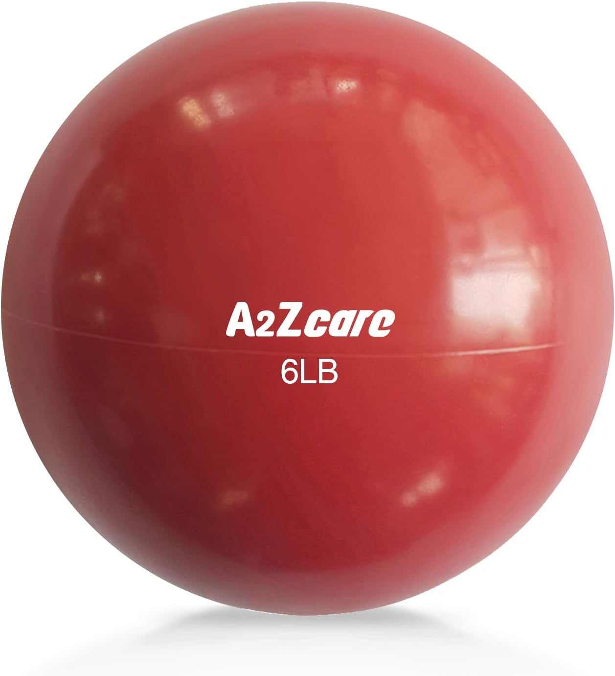 A2ZCARE Weighted Toning Ball - Soft Medicine Ball for Pilates, Yoga, Physical Therapy, and Fitness