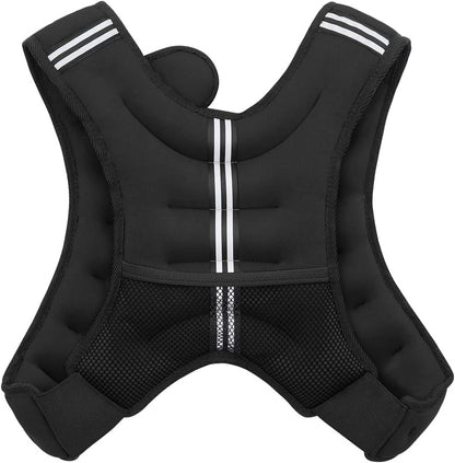VIVITORY Adjustable Weighted Vest for Strength Training and Fitness - Available in 11 lbs and 18 lbs for Men and Women