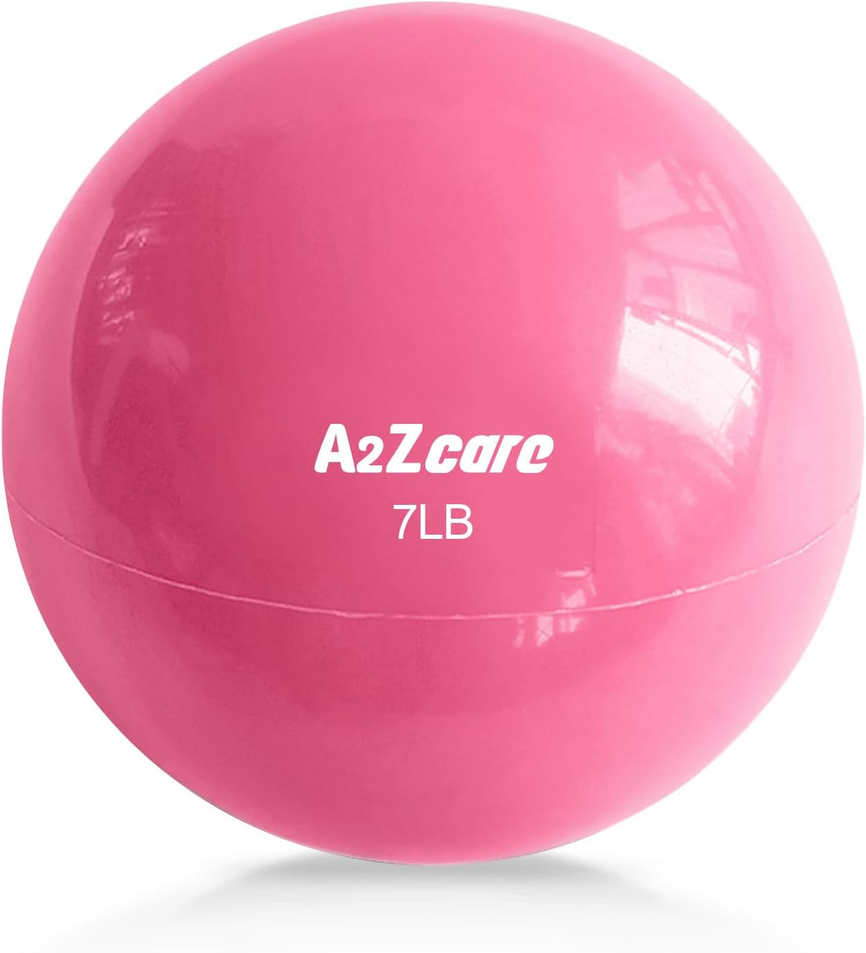 A2ZCARE Weighted Toning Ball - Soft Medicine Ball for Pilates, Yoga, Physical Therapy, and Fitness