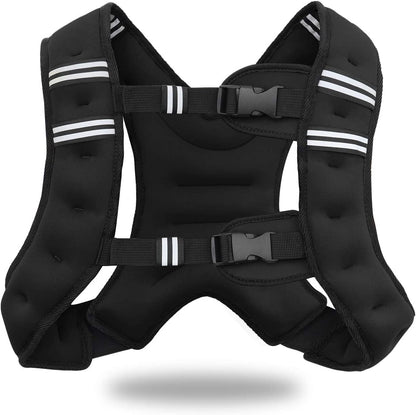 VIVITORY Adjustable Weighted Vest for Strength Training and Fitness - Available in 11 lbs and 18 lbs for Men and Women