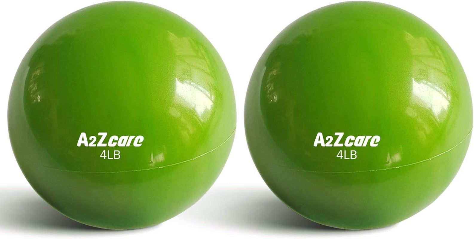 A2ZCARE Weighted Toning Ball - Soft Medicine Ball for Pilates, Yoga, Physical Therapy, and Fitness