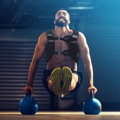VIVITORY Adjustable Weighted Vest for Strength Training and Fitness - Available in 11 lbs and 18 lbs for Men and Women