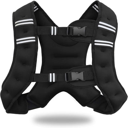 VIVITORY Adjustable Weighted Vest for Strength Training and Fitness - Available in 11 lbs and 18 lbs for Men and Women